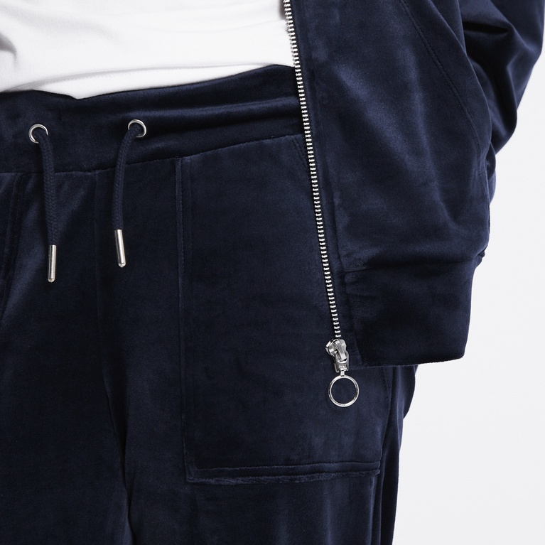 Velour pants "Ella star"